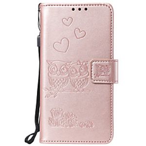 Phone Case For LG G3 G4 G5 G6 STYL04 STYL05 LG G7 K4 2017k8 2017 K10 2017 K10 2018 LG K40 V30 K8 2018 K50 Q60 Card Holder Flip Pattern Full Body Cases owl animal heart leather miniinthebox