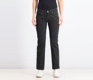 Womens Stitch Details Jeans  Black