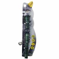 Swooosh Bright & Beautiful Grid Safe Cat Collar - Green