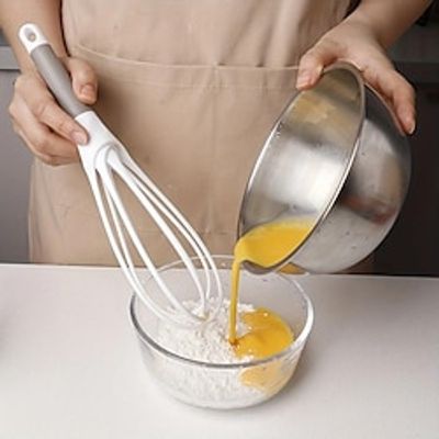 1pc Twist Whisk, 2-In-1 Collapsible Balloon And Flat Whisk, Kitchen Gadgets, Kitchen Stuff, Kitchen Accessories, Home Kitchen Items Lightinthebox