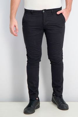 Mens Four Pocket Style Pants Black Mens Four Pocket Style Pants Black