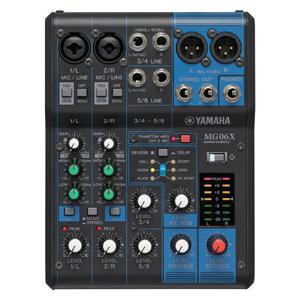 Yamaha Analog Sound Mixer| 6-Input Compact Stereo Mixer | Yamaha-MG06X