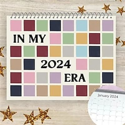 Eras Tour Calendar 2024, 2024 Wall Calendar from Jan. 2024 - Dec. 2024, 11 x 8.5, Music Posters Album Cover Poster Calendar for Fans Gift Music Lover miniinthebox Eras Tour Calendar 2024, 2024 Wall Calendar from Jan. 2024 - Dec. 2024, 11 x 8.5, Music Posters Album Cover Poster Calendar for Fans Gift Music Lover miniinthebox