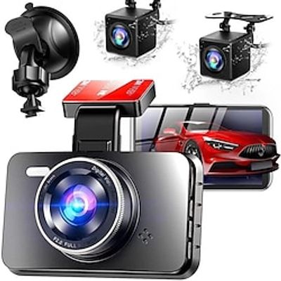 Dash Cam 1080P DVR Dashboard Camera Car Driving Recorder 3 Inch Driving Camera LCD Screen, 170° Wide Angle, WDR, G-Sensor, Loop Recording Lightinthebox