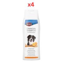 Trixie Orange Shampoo For Dogs 250ml (Pack Of 4)