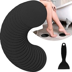 Bathroom Bath Mats Black Geometric Bath Tub Mat Anti-slip Plastics Creative Lightinthebox