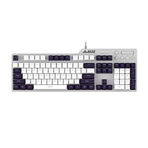 AJAZZ AK35I USB Wired Mechanical Keyboard Gaming Mechanical Monochromatic Backlit 104 pcs Keys miniinthebox