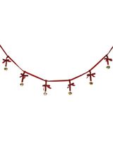 Homesmiths Christmas Garland Iron Red
