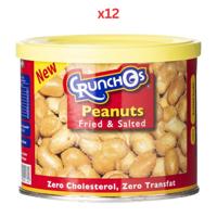 Crunchos Peanuts 200Gm Can Pack Of 12 Crunchos Peanuts 200Gm Can Pack Of 12