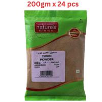 Natures Choice Cumin Powder (Jeera), 200 gm Pack Of 24 (UAE Delivery Only)