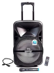 Geepas Portable & Rechargeable Professional Speaker, GMS8568