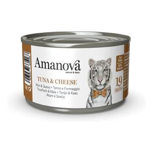 Amanova Canned Cat Tuna & Cheese Broth - 70g