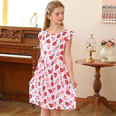 Children's Dress Summer Sweet Princess Wearing Thin Korean Edition High end Trendy Women's Beach Dress Girls' Princess Dress Lightinthebox