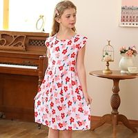 Children's Dress Summer Sweet Princess Wearing Thin Korean Edition High end Trendy Women's Beach Dress Girls' Princess Dress Lightinthebox