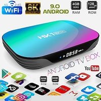 8K UltraHD Android TV BOX Android 9.0 Smart TV BOX 5G WiFi Google TV BOX 8K HDMI 2.1 USB 3.0 Quad Core CPU Android OTT TV BOX (32GB / 64GB / 128GB) miniinthebox - thumbnail
