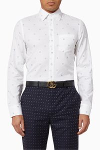 Symbols Fil Coupé Oxford Shirt