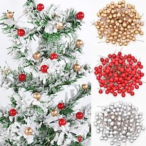 100pcs Christmas Decorations / Wedding Decorations Christmas Ornaments, Holiday Decorations Party Garden Wedding Decoration 16.5 cm miniinthebox