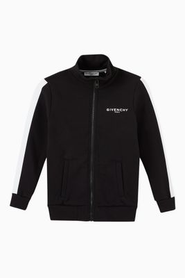 Logo Track Jacket in Jersey Logo Track Jacket in Jersey
