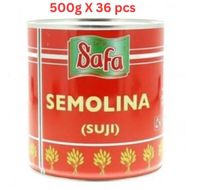 Zahrat Safa Semolina Tins (Pack Of 36 X 500g)