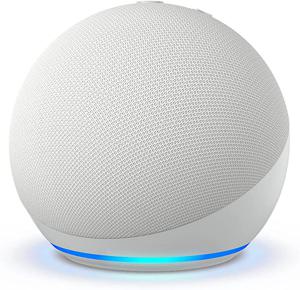 Amazon All-new Echo Dot (5th generation, 2022 release) smart speaker with Alexa (Arabic or English) | Glacier White