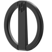 HYPHEN Magnetic Phone Stand - Black | Strong Magnets, Adjustable Viewing Angle, Portable - thumbnail