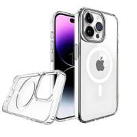 Magnetic Clear Case iphone 15 pro max Transparent - thumbnail