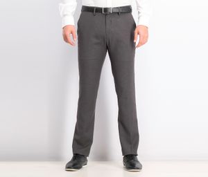 Mens Micro Check Skinny Fit Flat Front Dress Pants  Dark Grey