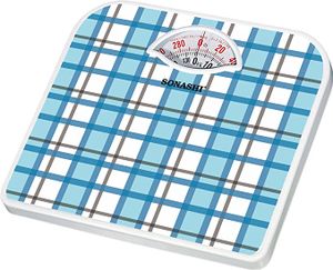 Sonashi Manual Bathroom Scale, Blue - SSC-2211