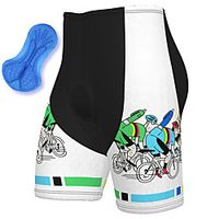 21Grams Men's Cycling Shorts Summer Spandex Polyester Bike Shorts Pants Padded Shorts  Chamois 3D Pad Quick Dry Moisture Wicking Sports White Mountain Bike MTB Road Bike Cycling Clothing Apparel Lightinthebox - thumbnail