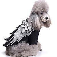 Dog Cat Costume Dog Clothes Puppy Outfits Black Costume Pet Dog Clothes Wings Pet Disguise for Girl and Boy Dog Padded Fabric L Lightinthebox Dog Cat Costume Dog Clothes Puppy Outfits Black Costume Pet Dog Clothes Wings Pet Disguise for Girl and Boy Dog Padded Fabric L Lightinthebox