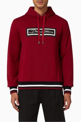 Pull On Hoodie in Cotton Jersey Pull On Hoodie in Cotton Jersey