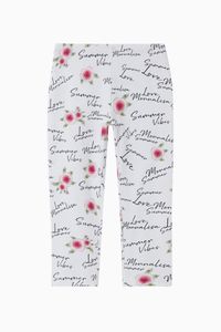 Print Jersey Leggings in Cotton