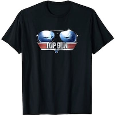 Inspired by Top Gun T-shirt Cartoon Manga Anime Classic Street Style T-shirt For Men's Women's Unisex Adults' Hot Stamping 100% Polyester Lightinthebox