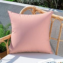 Waterproof Outdoor Indoor Decorative Toss Pillows Cover 1PC Soft Square Cushion Case Pillowcase for Garden Patio Bedroom Livingroom Sofa Couch Chair Lightinthebox