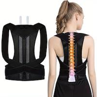 1pc Unisex Posture Corrector-Enhanced Back Shoulder Support-Comfortable, Adjustable Fit for Daily Wear-Relief for Back Pain Boosts Posture Lightinthebox