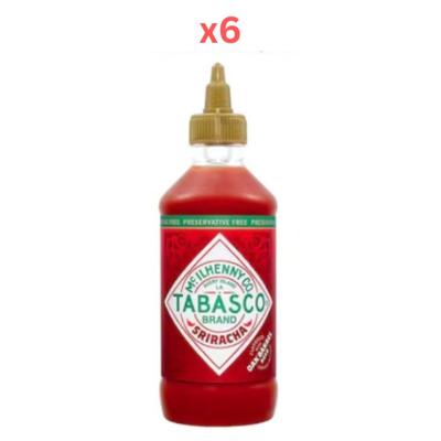 Tabasco Pepper Sauce Sriracha 256Ml Pack of 6