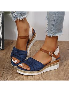 Women's Lightweight Casual Bow Sandals