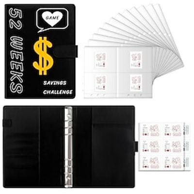 2023 Binder Planner Kawaii Cute PU Refillable Planner 100 Pages for Women Kids miniinthebox