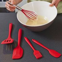 SaicleHome 5Pcs Baking Tool Set Silicone Kitchenware Cake Tools Decorators Blow Molding Tools