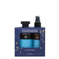 Apivita Hydration Shampoo + Leave-In Conditioner Gift Set