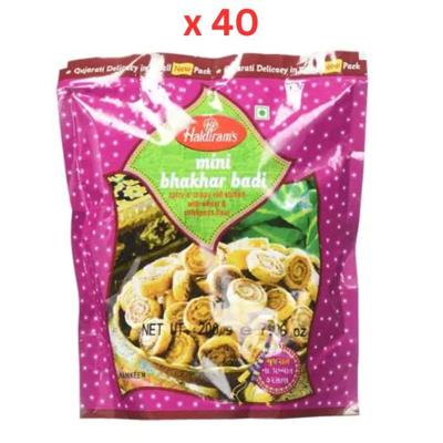Haldirams Mini Bhakhar Badi 200gm - Pack Of 40