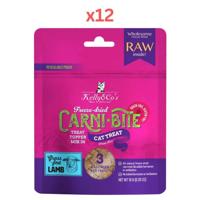 Kelly & Co's Freeze Dried Carni Bite Topper Mix In Lamb For Cat Treat - 10g (Pack of 12)