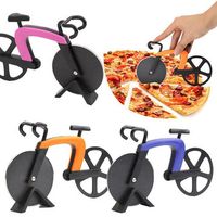 Bicycle Pizza Wheel Cutter Roller Round Knife