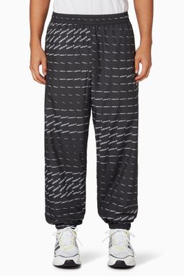 Monogram Trackpants in Recycled Polyester Monogram Trackpants in Recycled Polyester