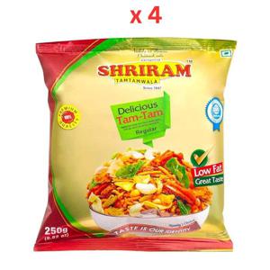 Shreeram Tam Tam Chevdo 250Gm Pack of 4