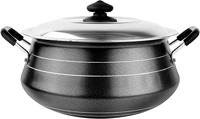 Royalford 33.5cm Handi Casserole With Lid - Black - RF11702