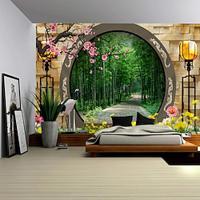 Chinese Style Arch Hanging Tapestry Wall Art Large Tapestry Mural Decor Photograph Backdrop Blanket Curtain Home Bedroom Living Room Decoration Lightinthebox - thumbnail