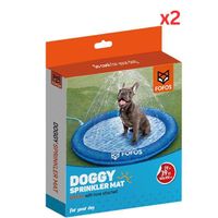 Fofos Pet Sprinkler Pet Mat (Pack of 2)