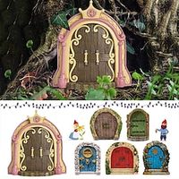 Fairy Door for Trees, Fairy Door for GardenDecoration Door ,Miniature Tree Door, Miniature Door for Tree Decoration, Miniature Doors for Trees Outdoor miniinthebox - thumbnail