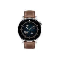 Huawei Watch 3 Classic Steel | Smart Watch | Fitness Tracker | Bluetooth | HUW-WATCH3CLASSIC-STEEL | Brown Color